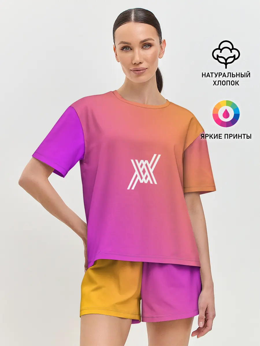 Женская пижама с шортами / DARLING IN THE FRANXX EP