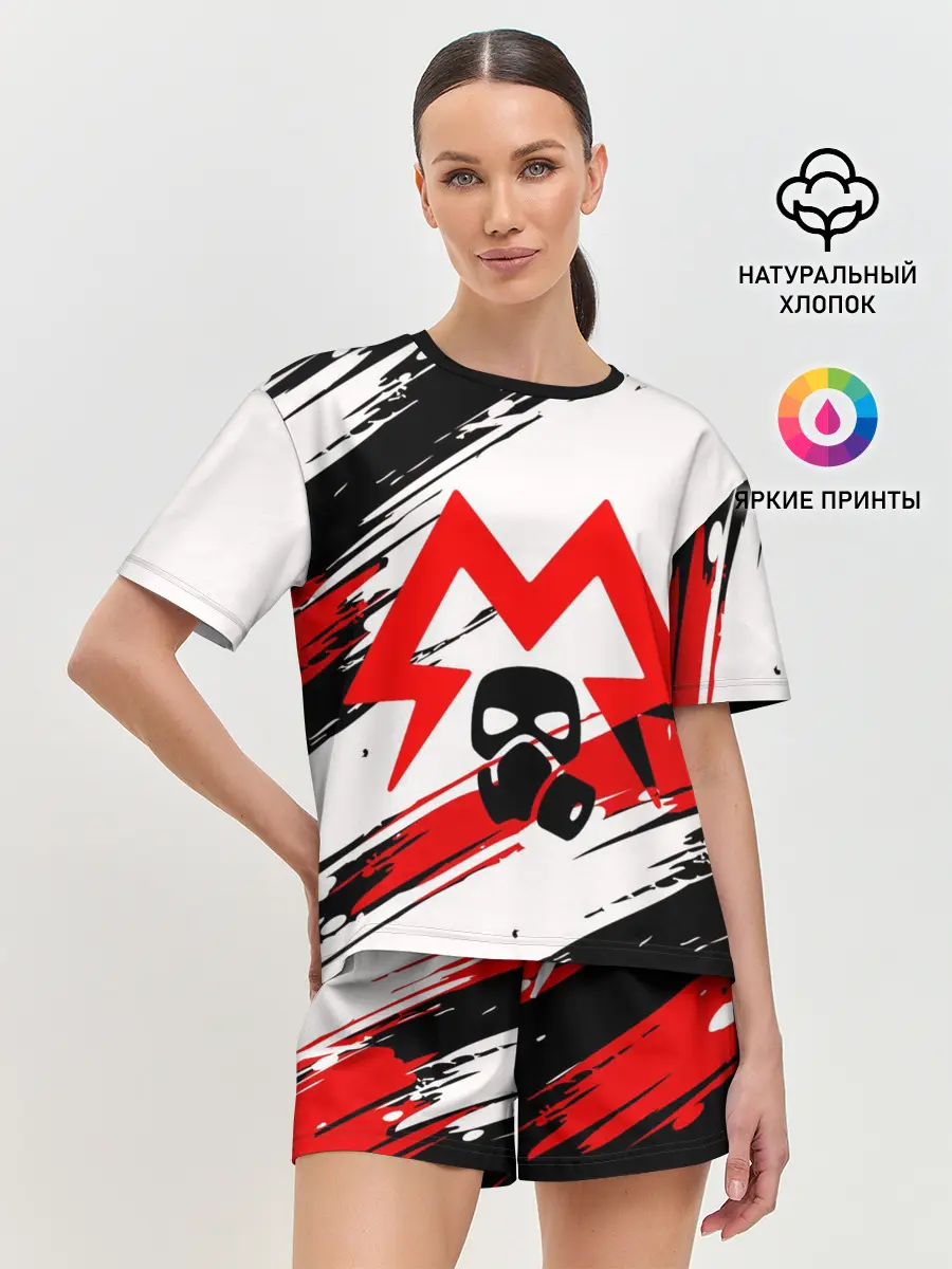 Женская пижама с шортами / METRO EXODUS SPARTA