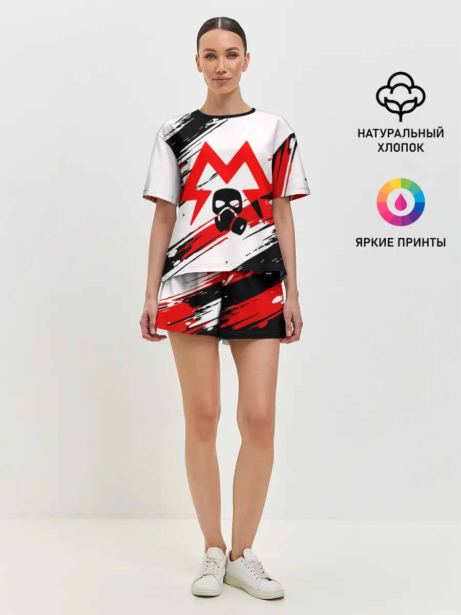 Женская пижама с шортами / METRO EXODUS SPARTA