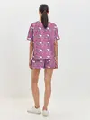 Женская пижама с шортами / Единорог