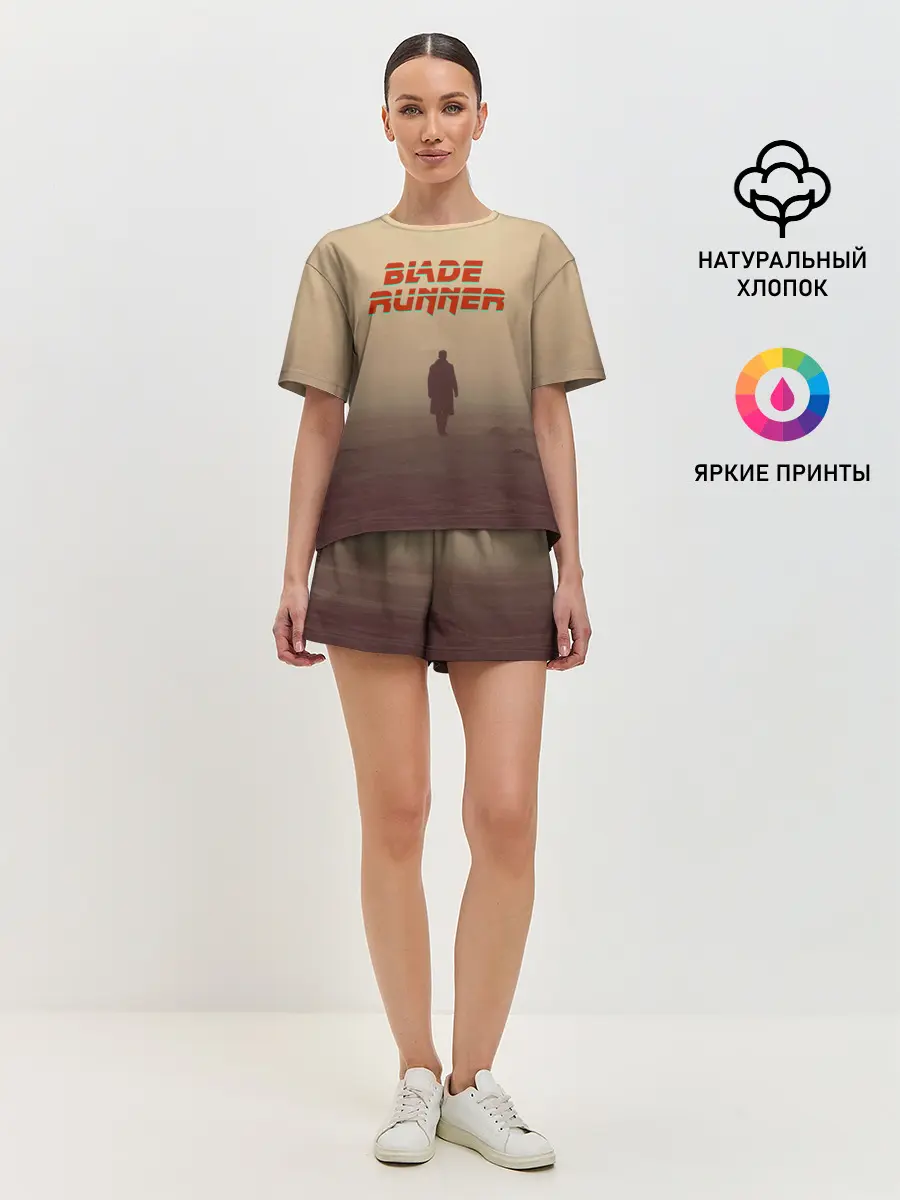 Женская пижама с шортами / Бегущий по лезвию