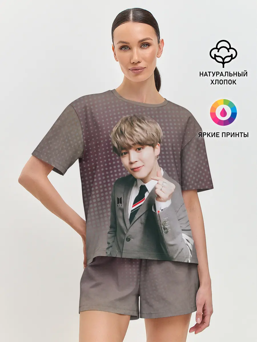 Женская пижама с шортами / BTS. Jimin