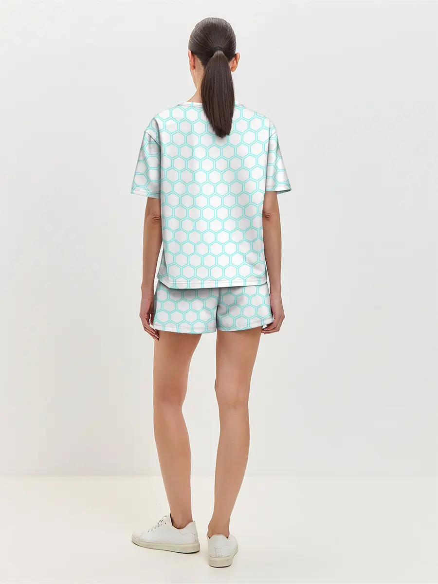 Женская пижама с шортами / AMONG US / АМОНГ АС