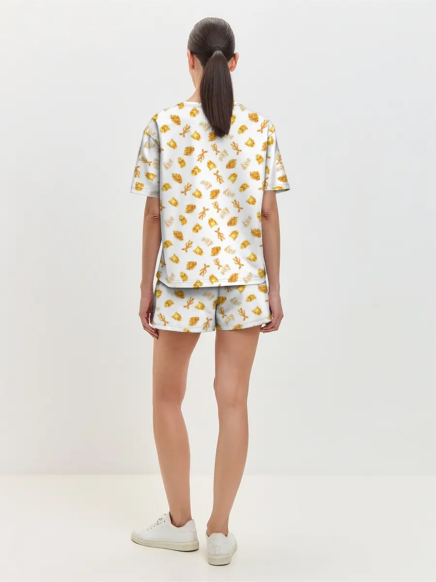 Женская пижама с шортами / Baby Niffler Sticker