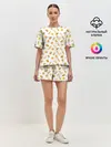 Женская пижама с шортами / Baked Goods Kowalski Pattern