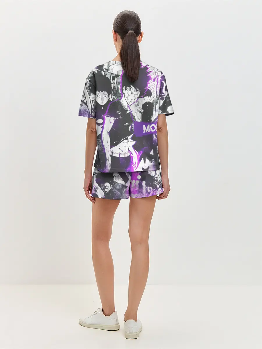 Женская пижама с шортами / Моб Психо 100