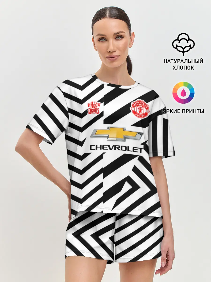 Женская пижама с шортами / MANCHESTER UNITED 20/21