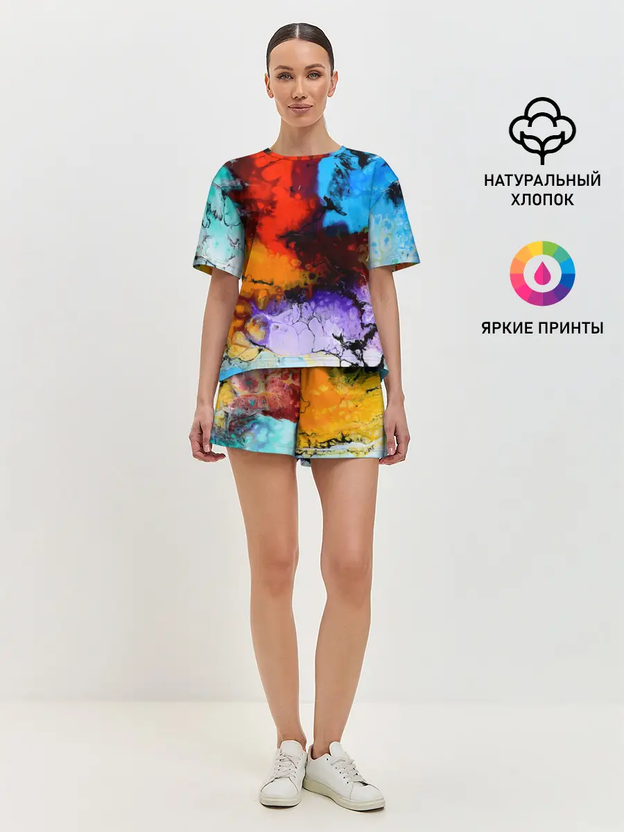 Женская пижама с шортами / Импрессия 2022 vanguard