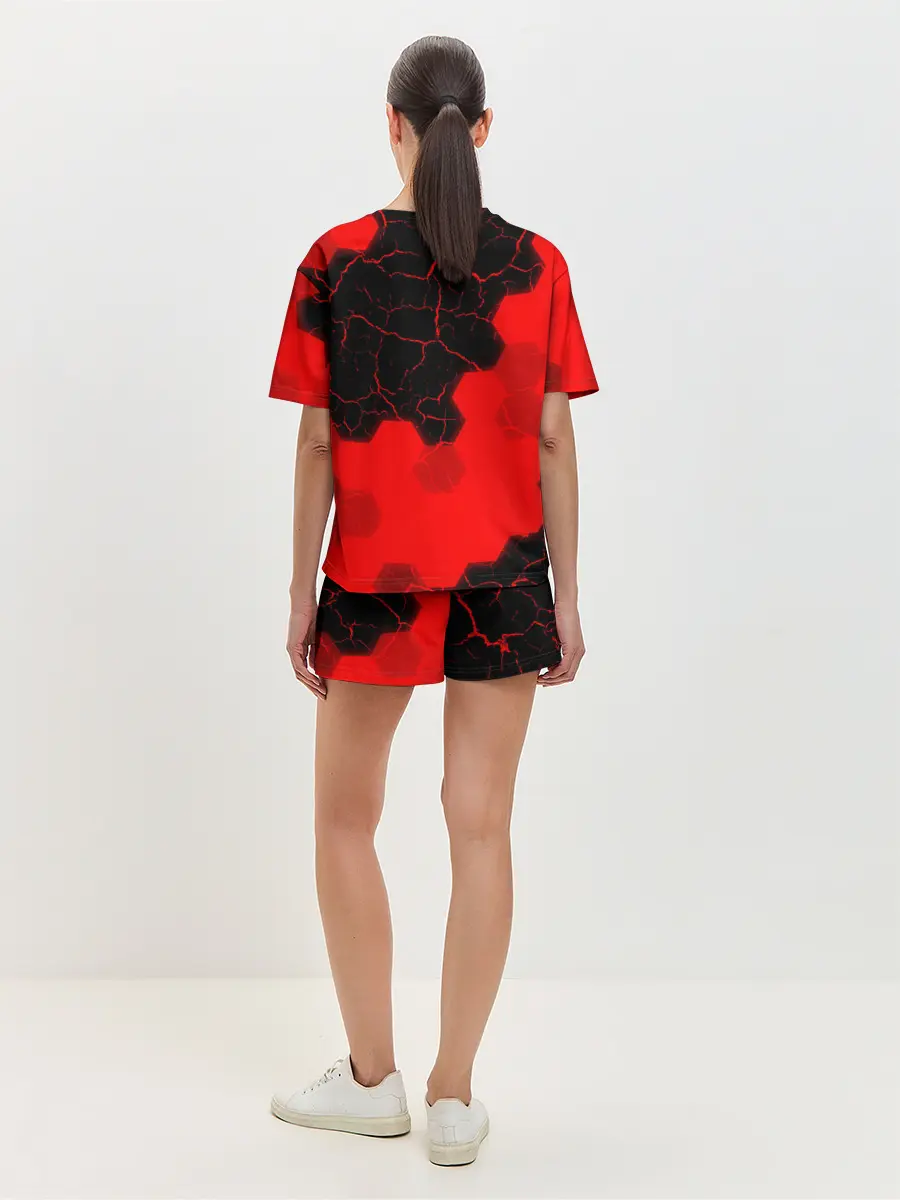 Женская пижама с шортами / AMONG US / АМОНГ АС