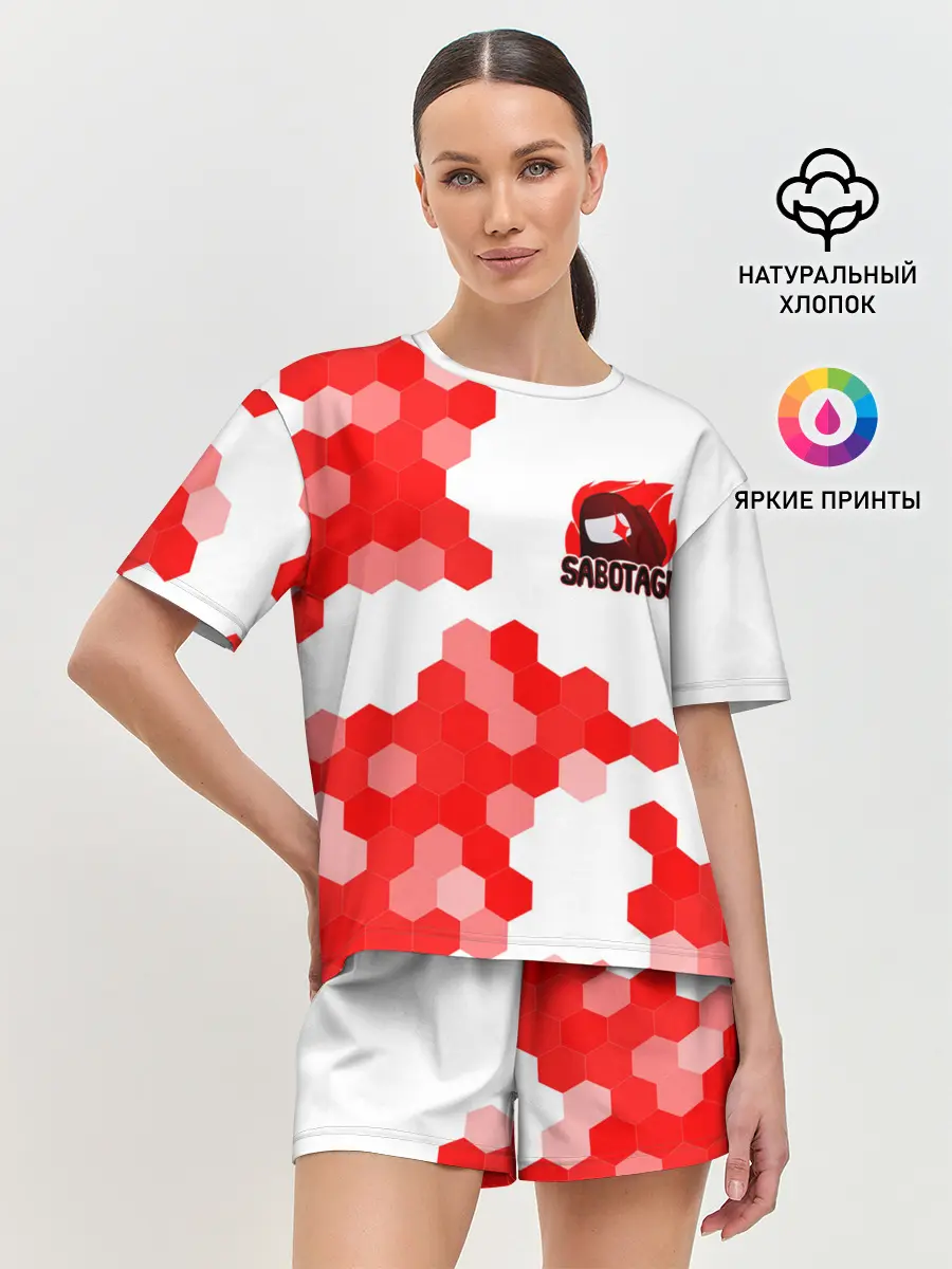 Женская пижама с шортами / AMONG US - IMPOSTOR