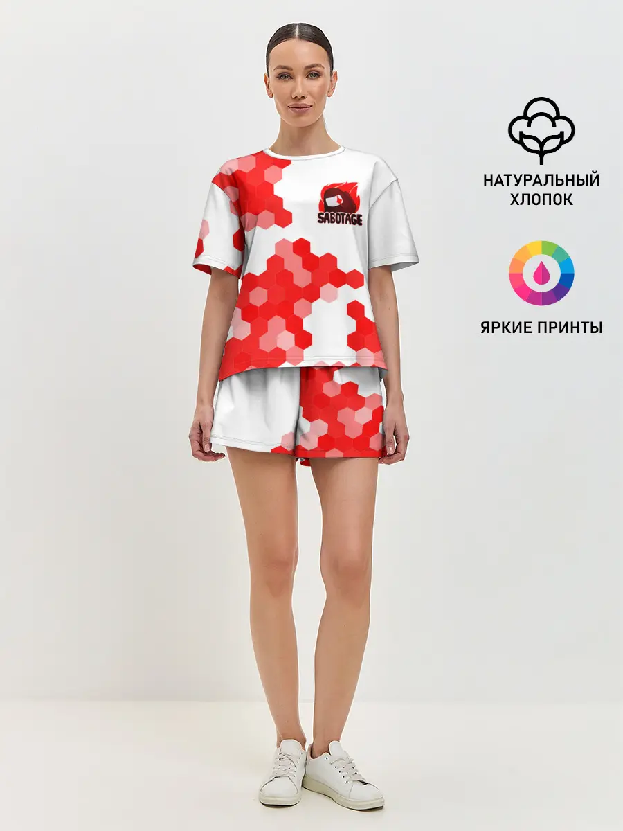 Женская пижама с шортами / AMONG US - IMPOSTOR