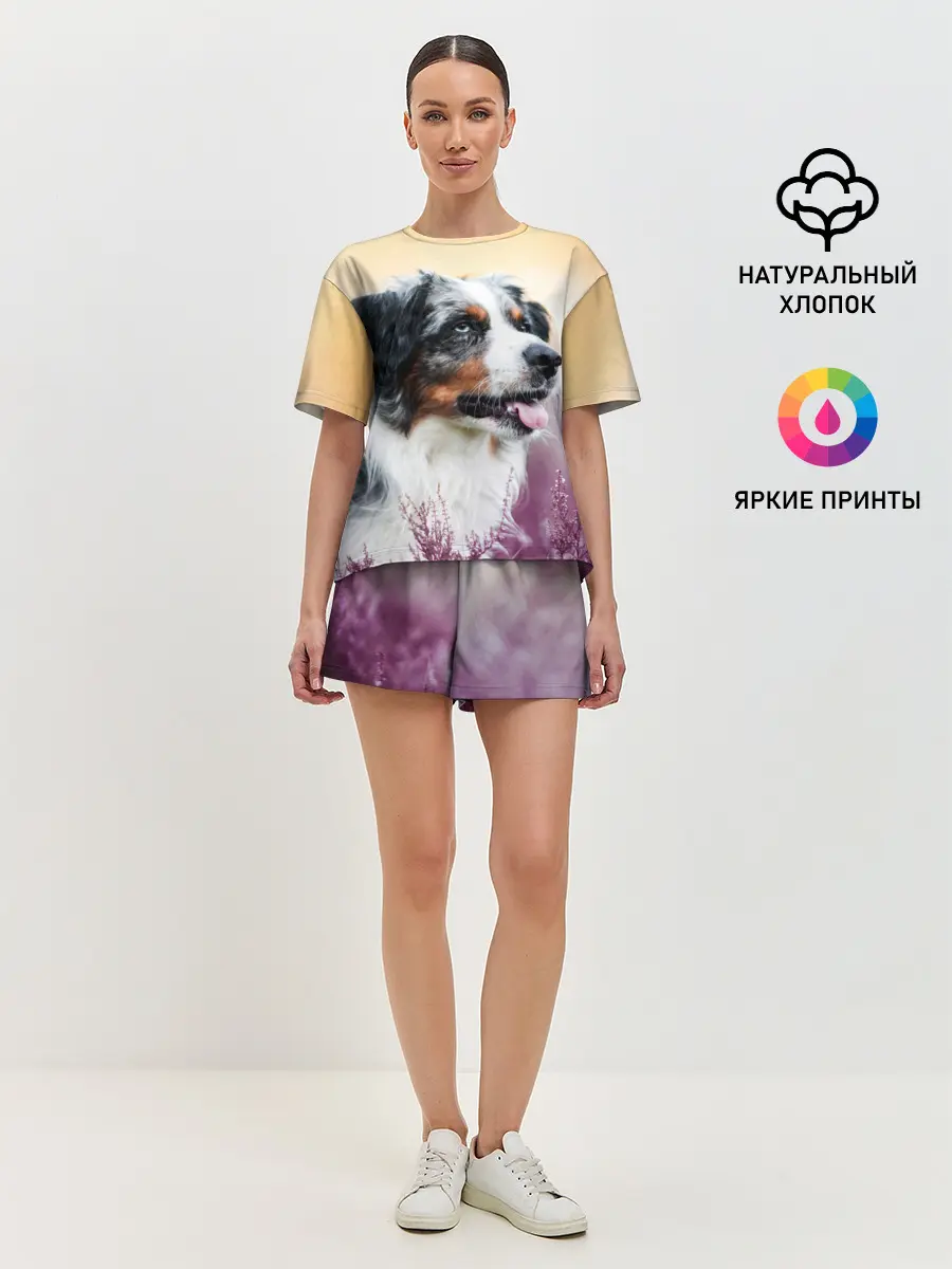 Женская пижама с шортами / Австралийская Овчарка