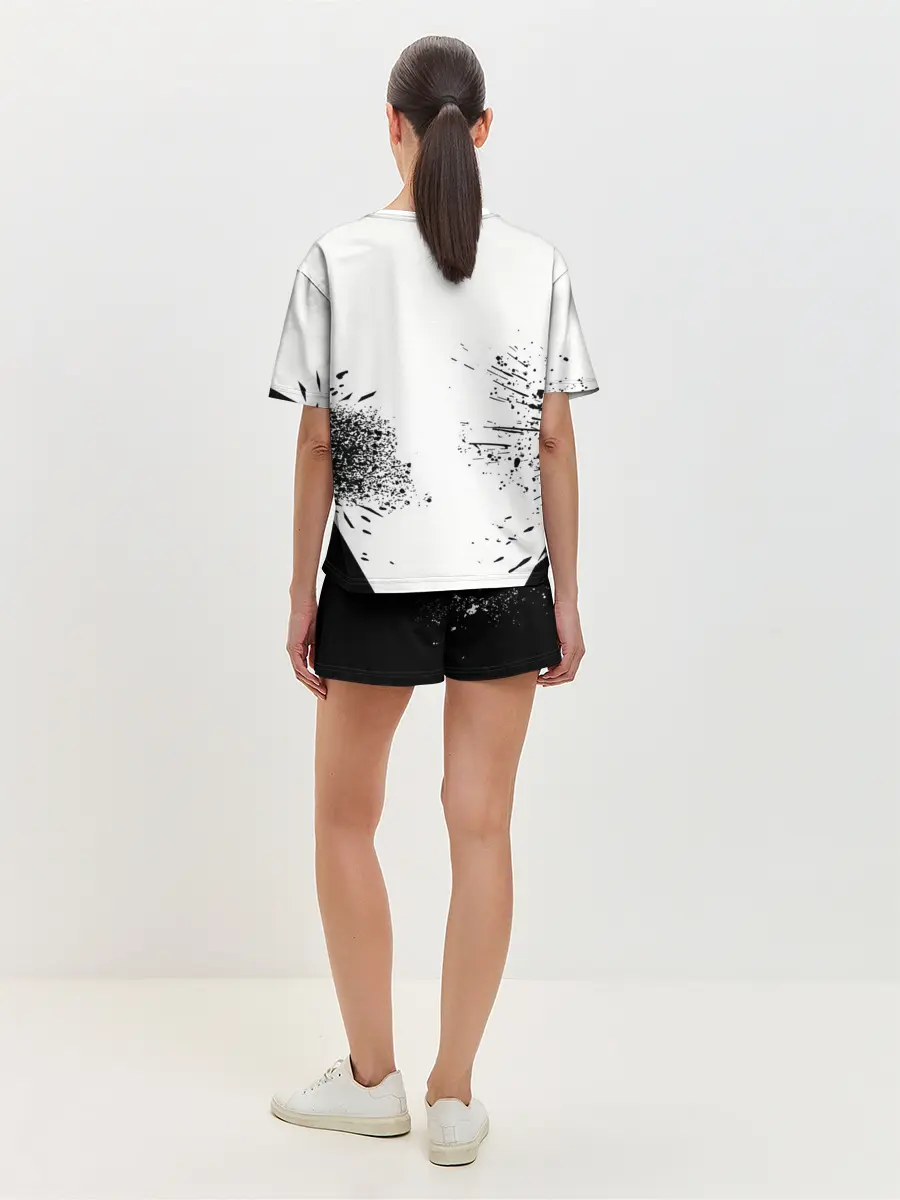 Женская пижама с шортами / KIZARU: HAUNTED FAMILY.