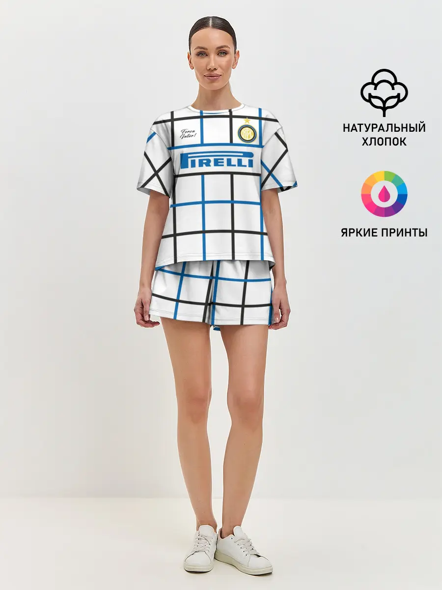 Женская пижама с шортами / INTER выездная 20/21