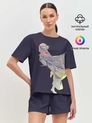 Женская пижама с шортами / Маньяк акудама