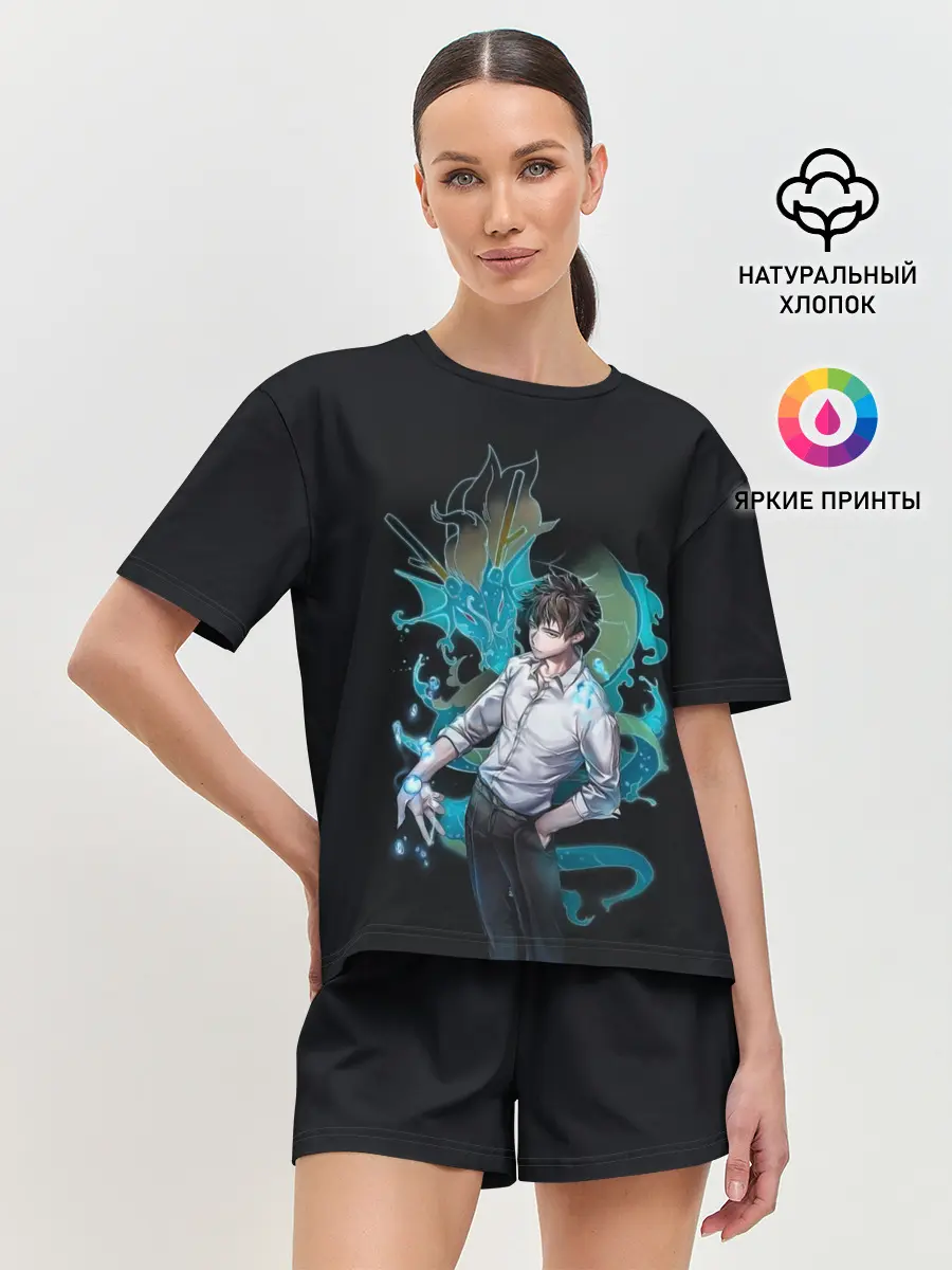 Женская пижама с шортами / Дэви Хан