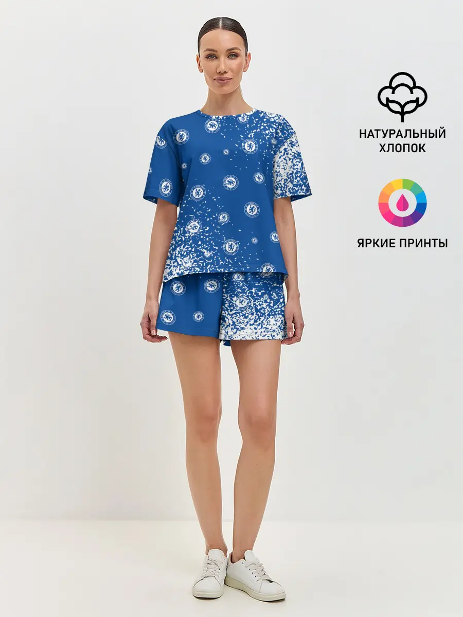 Женская пижама с шортами / CHELSEA F.C. / ЧЕЛСИ