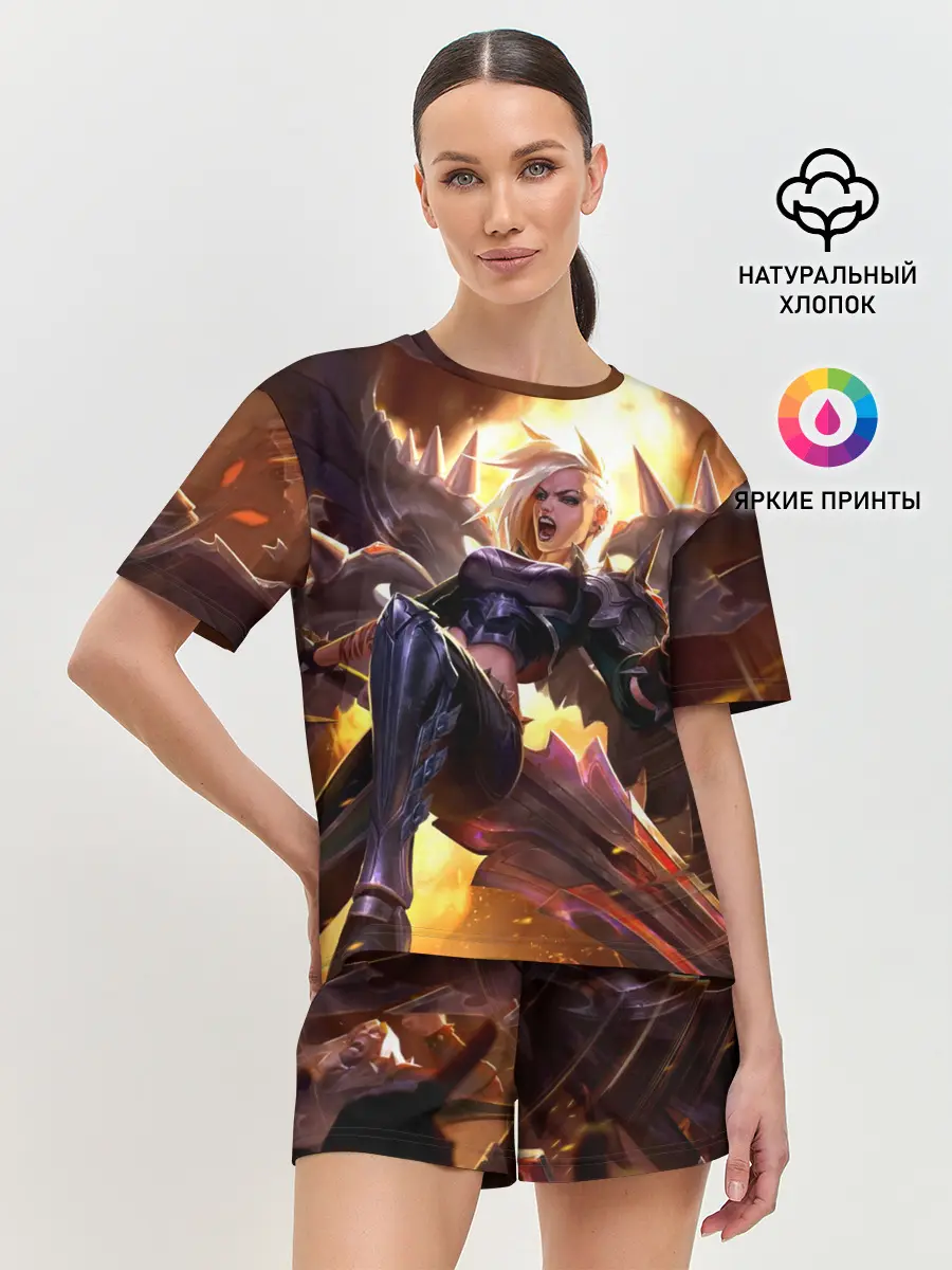 Женская пижама с шортами / Kayle | Кейл