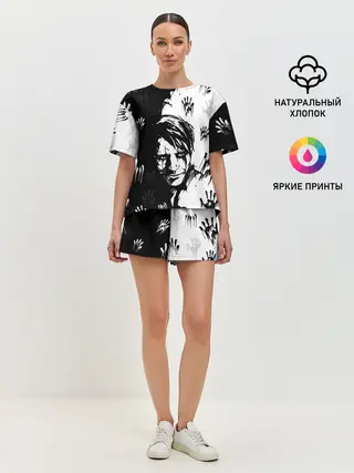 Женская пижама с шортами / DEATH STRANDING