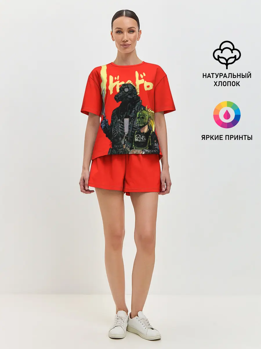 Женская пижама с шортами / Dorohedoro Кайман