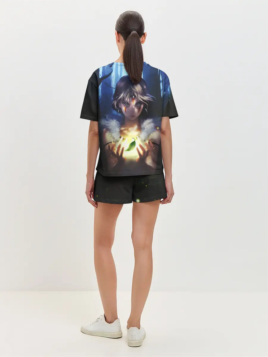 Женская пижама с шортами / Принцесса Мононоке