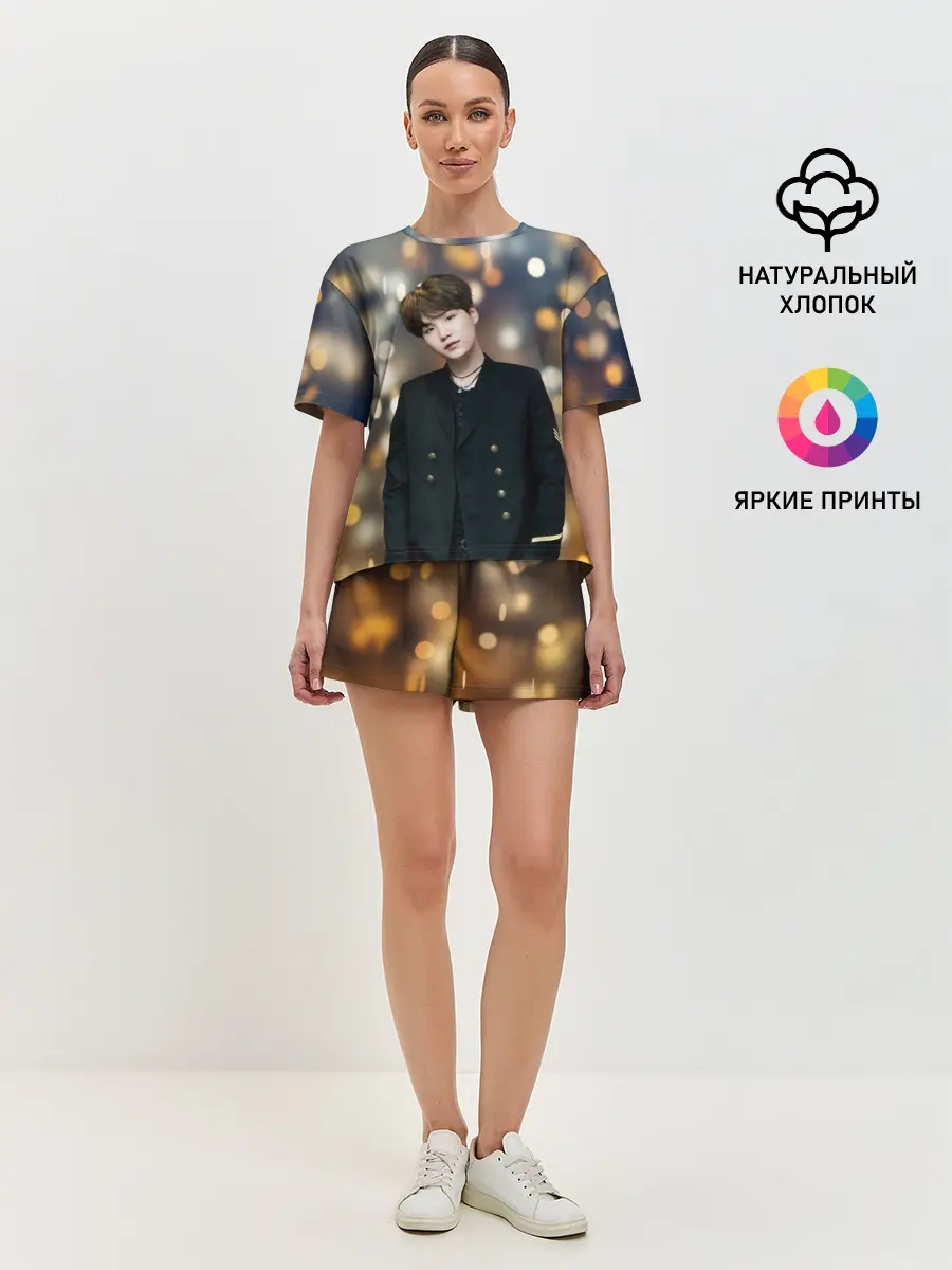 Женская пижама с шортами / MIN YOONGI