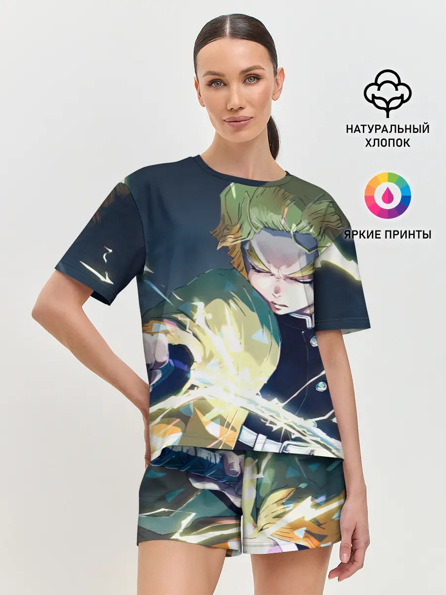 Женская пижама с шортами / ЗЕНИЦУ АГАЦУМА