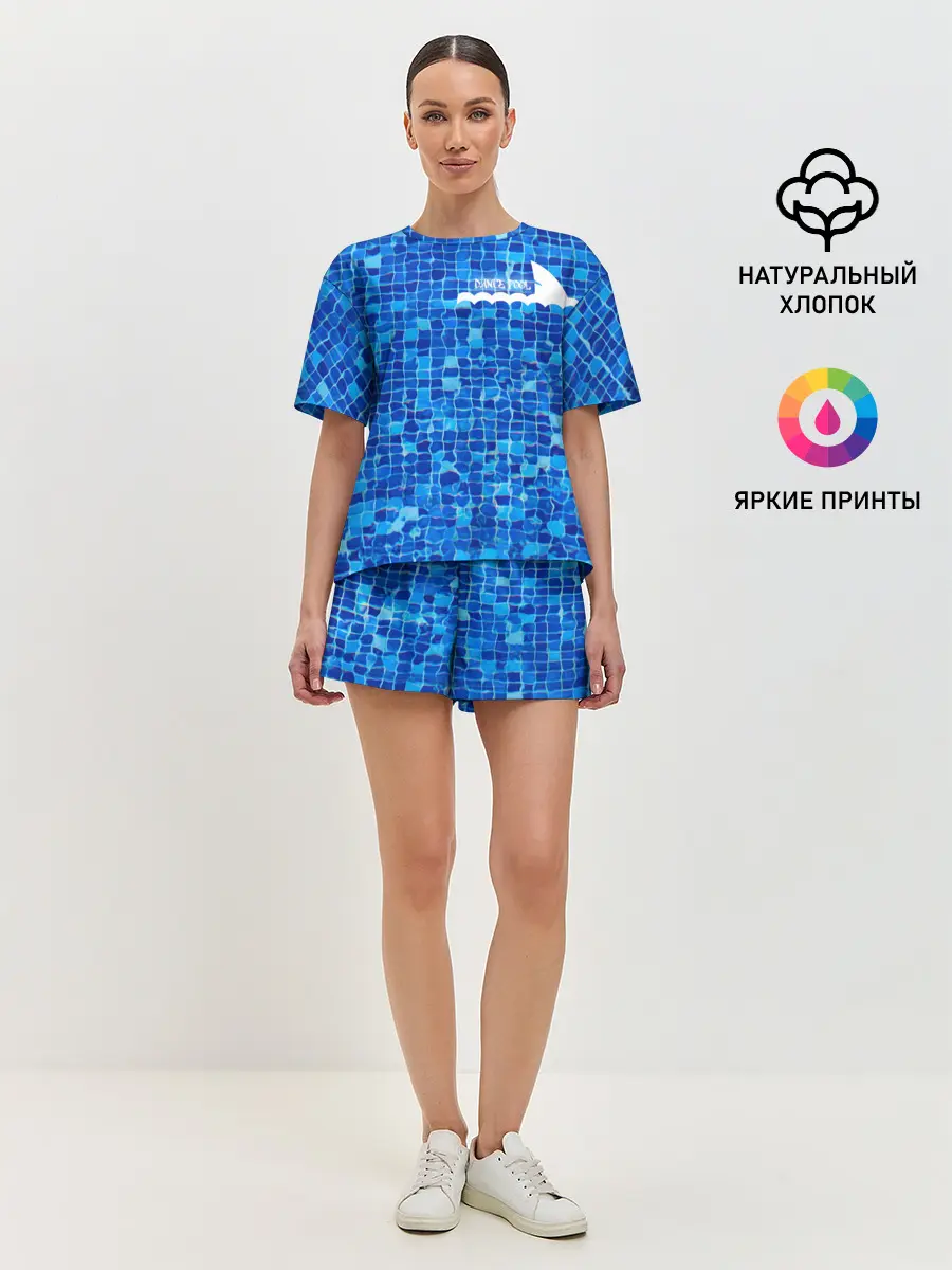 Женская пижама с шортами / Dance pool