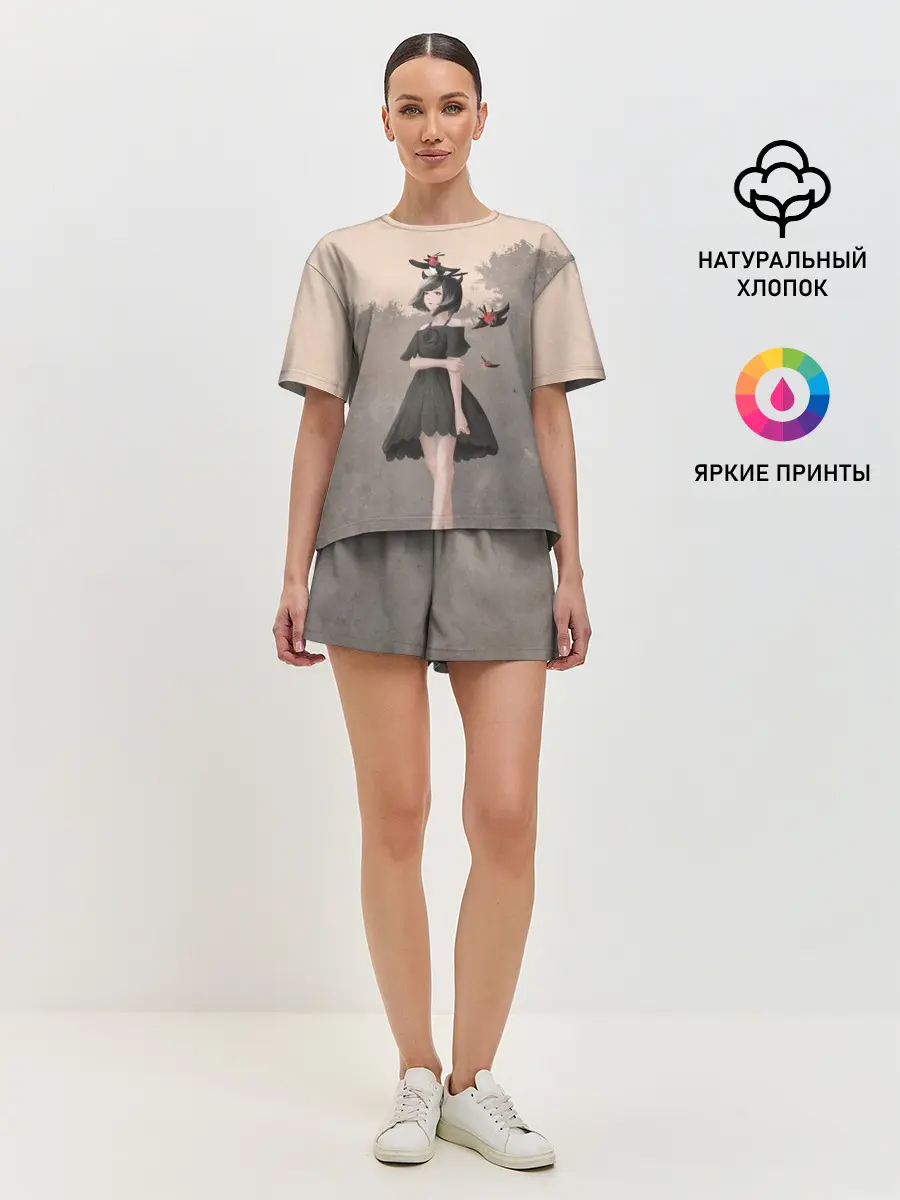 Женская пижама с шортами / Secre Swallowtail