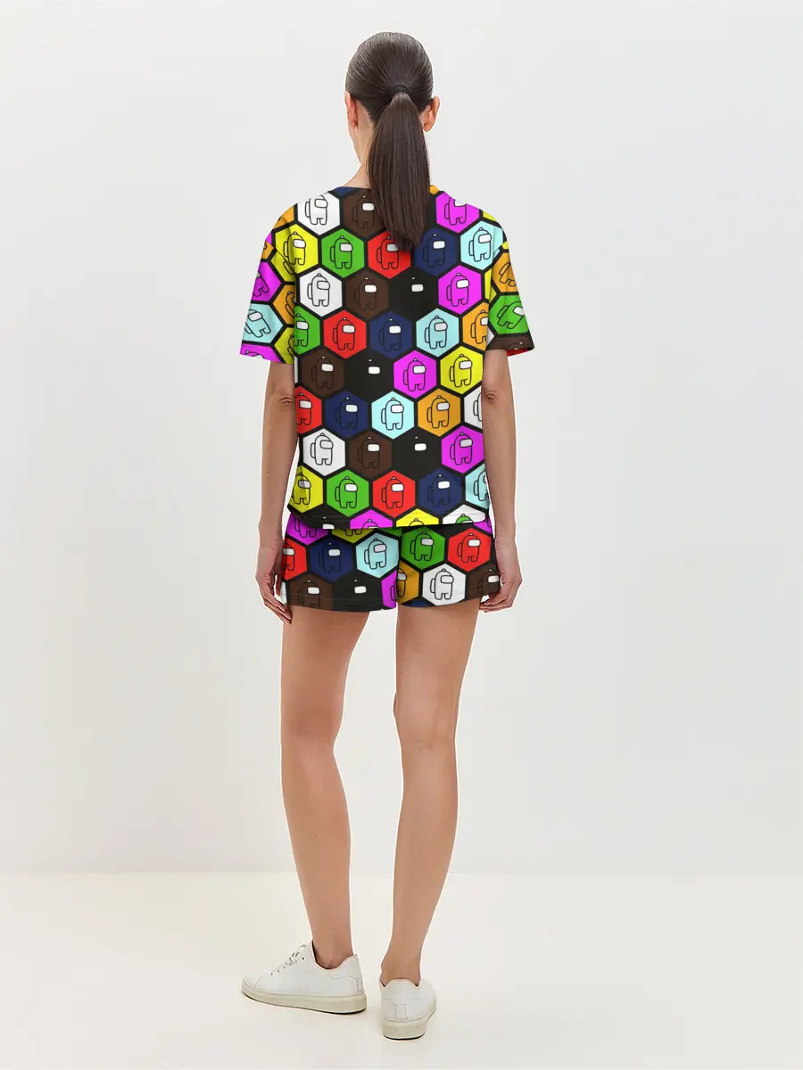 Женская пижама с шортами / AMONG US