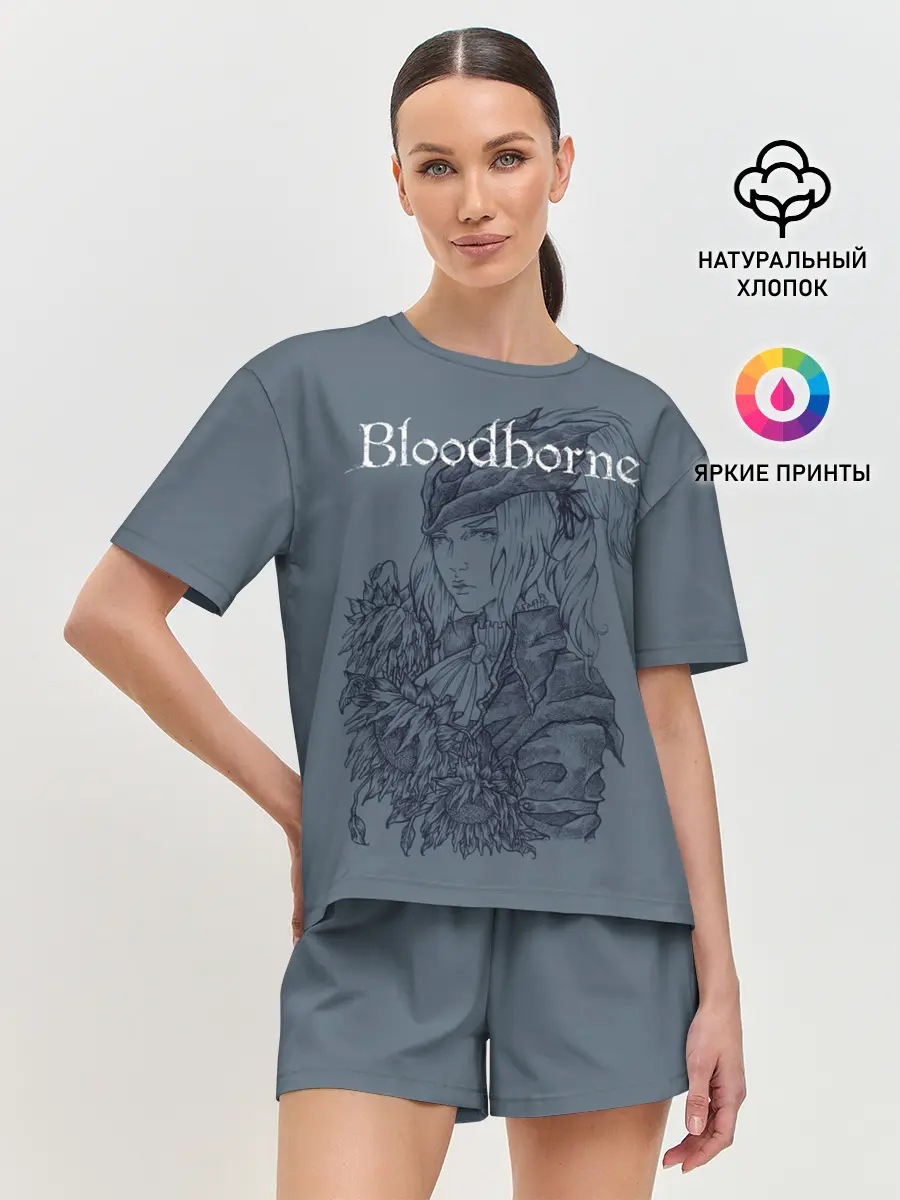 Женская пижама с шортами / Bloodborne
