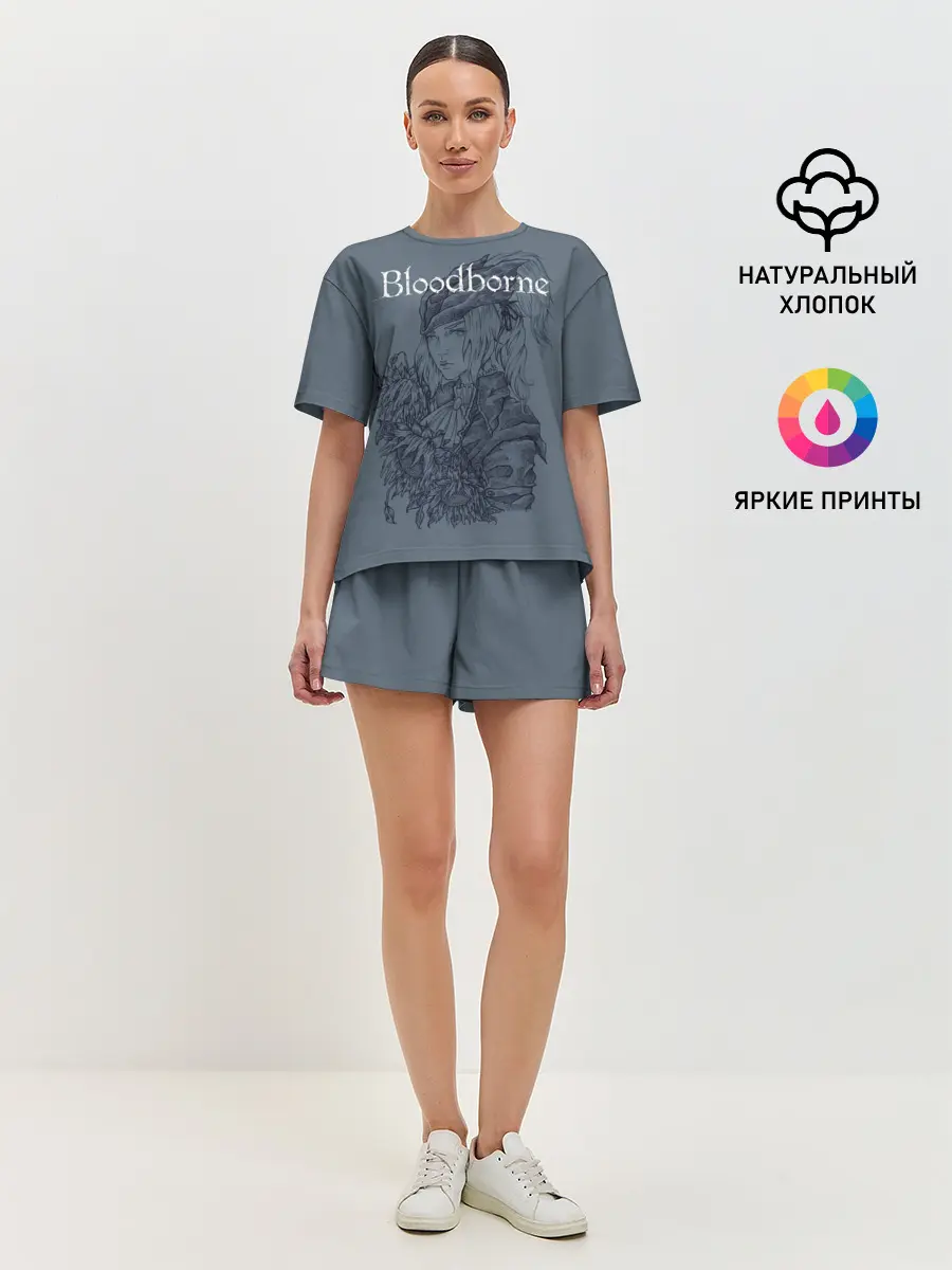 Женская пижама с шортами / Bloodborne