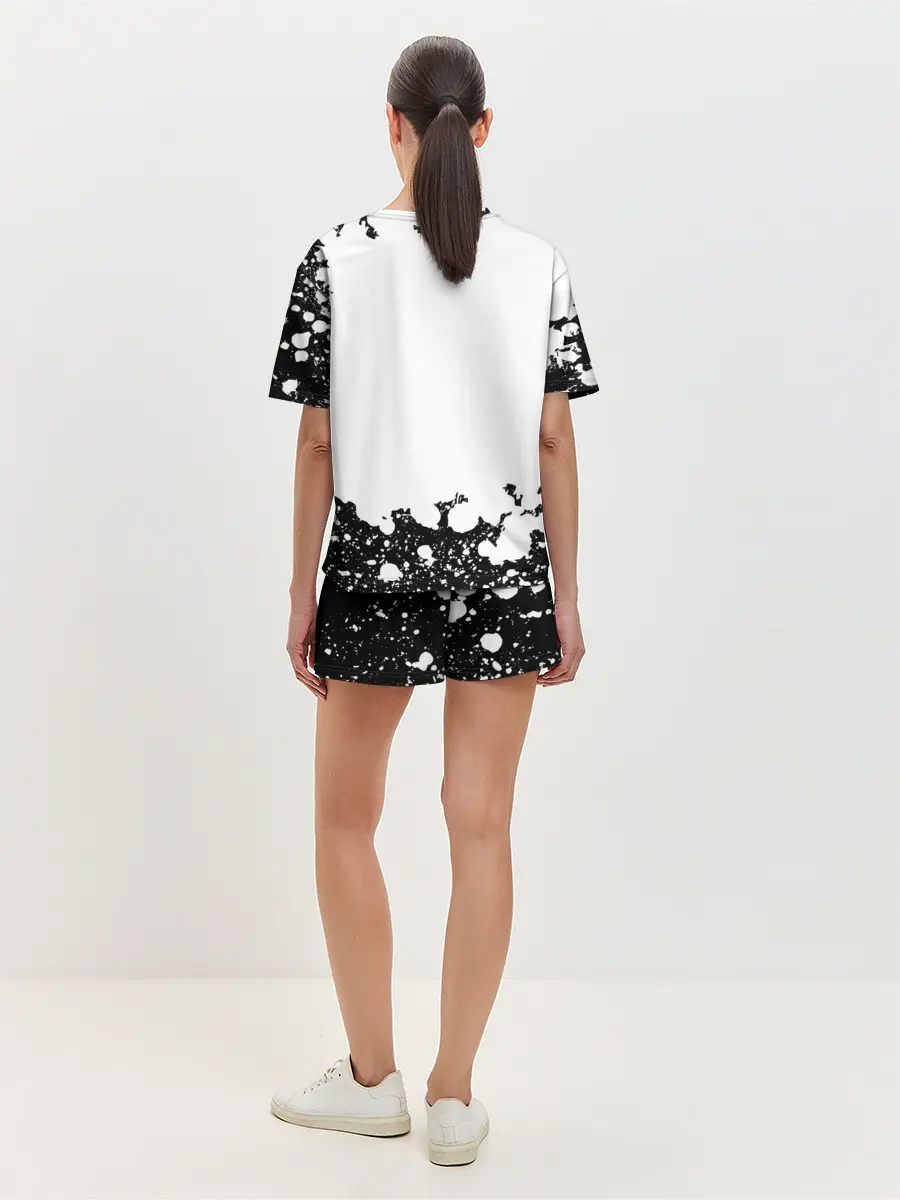 Женская пижама с шортами / Among Us