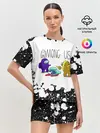 Женская пижама с шортами / Among Us
