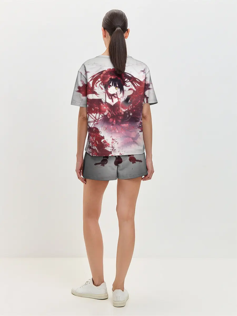 Женская пижама с шортами / Куруми Токисаки