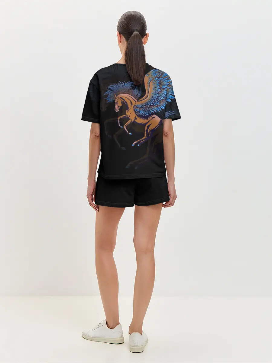 Женская пижама с шортами / Pegasus wings