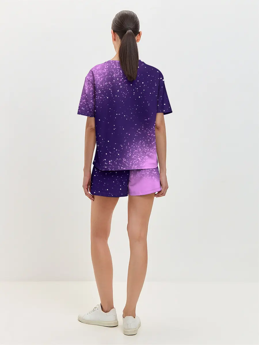Женская пижама с шортами / AMONG US - SPACE