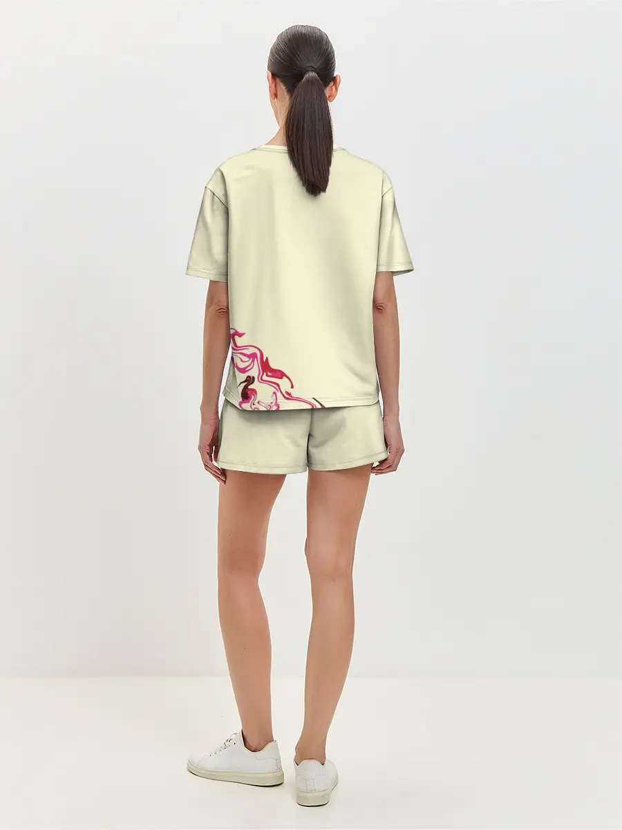 Женская пижама с шортами / Haikyuu Nekoma