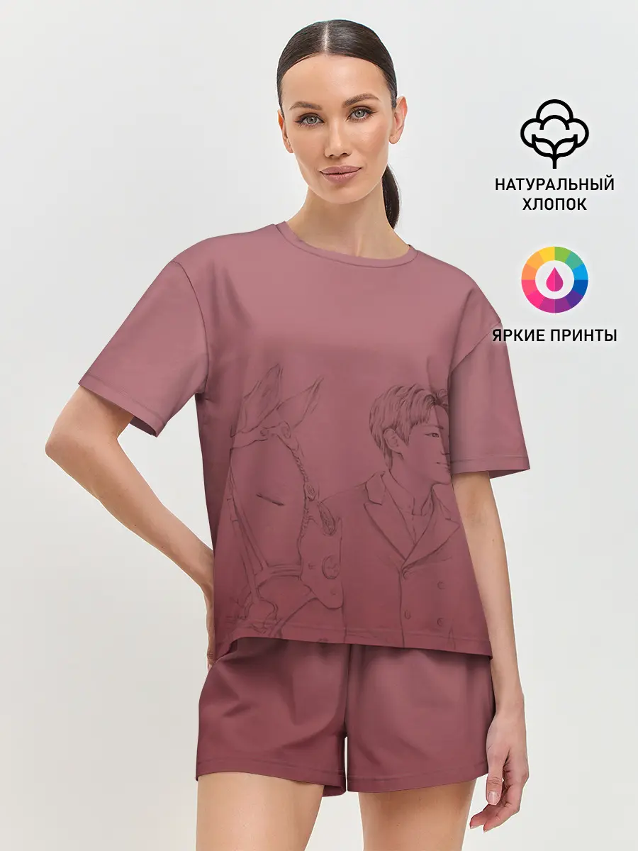 Женская пижама с шортами / Король: Вечный монарх