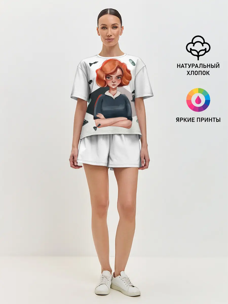 Женская пижама с шортами / Ход Королевы