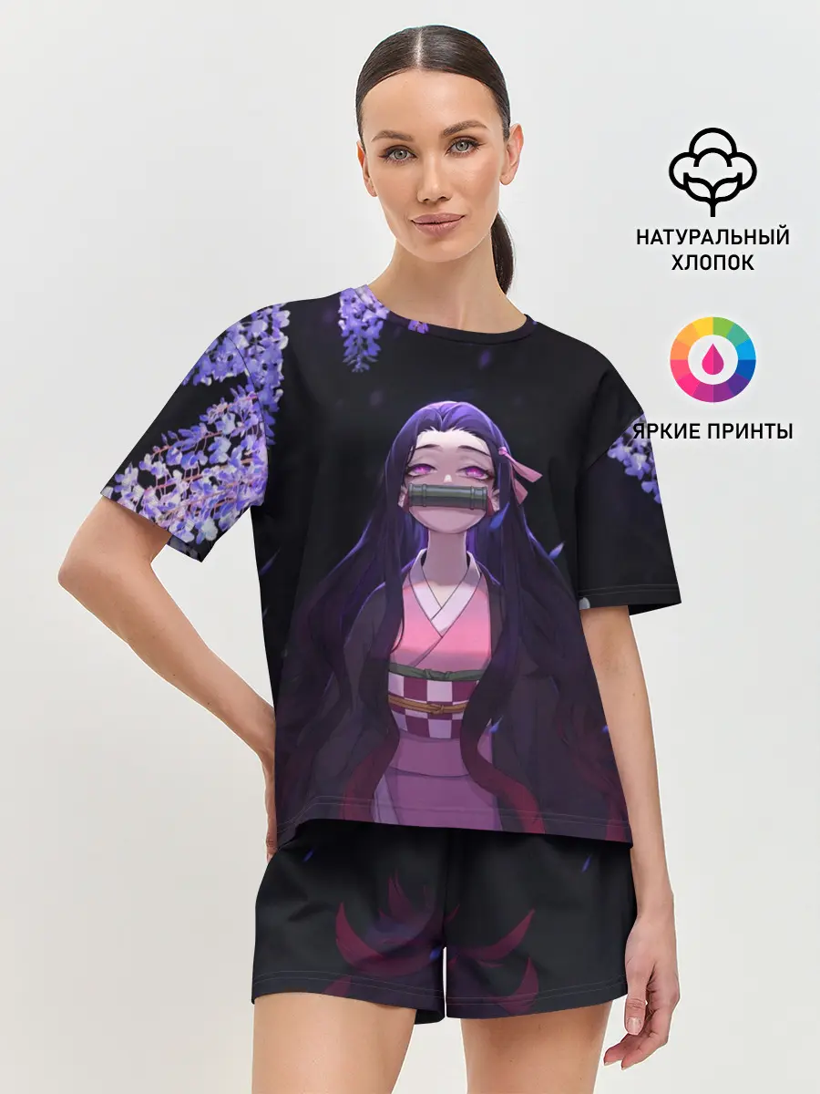 Женская пижама с шортами / НЕДЗУКА