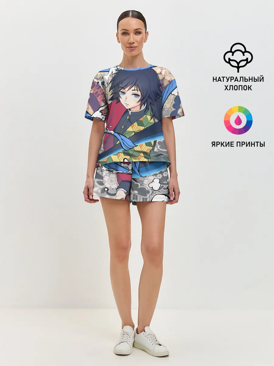 Женская пижама с шортами / ГИЮ ТОМИОКА ФРЕСКА