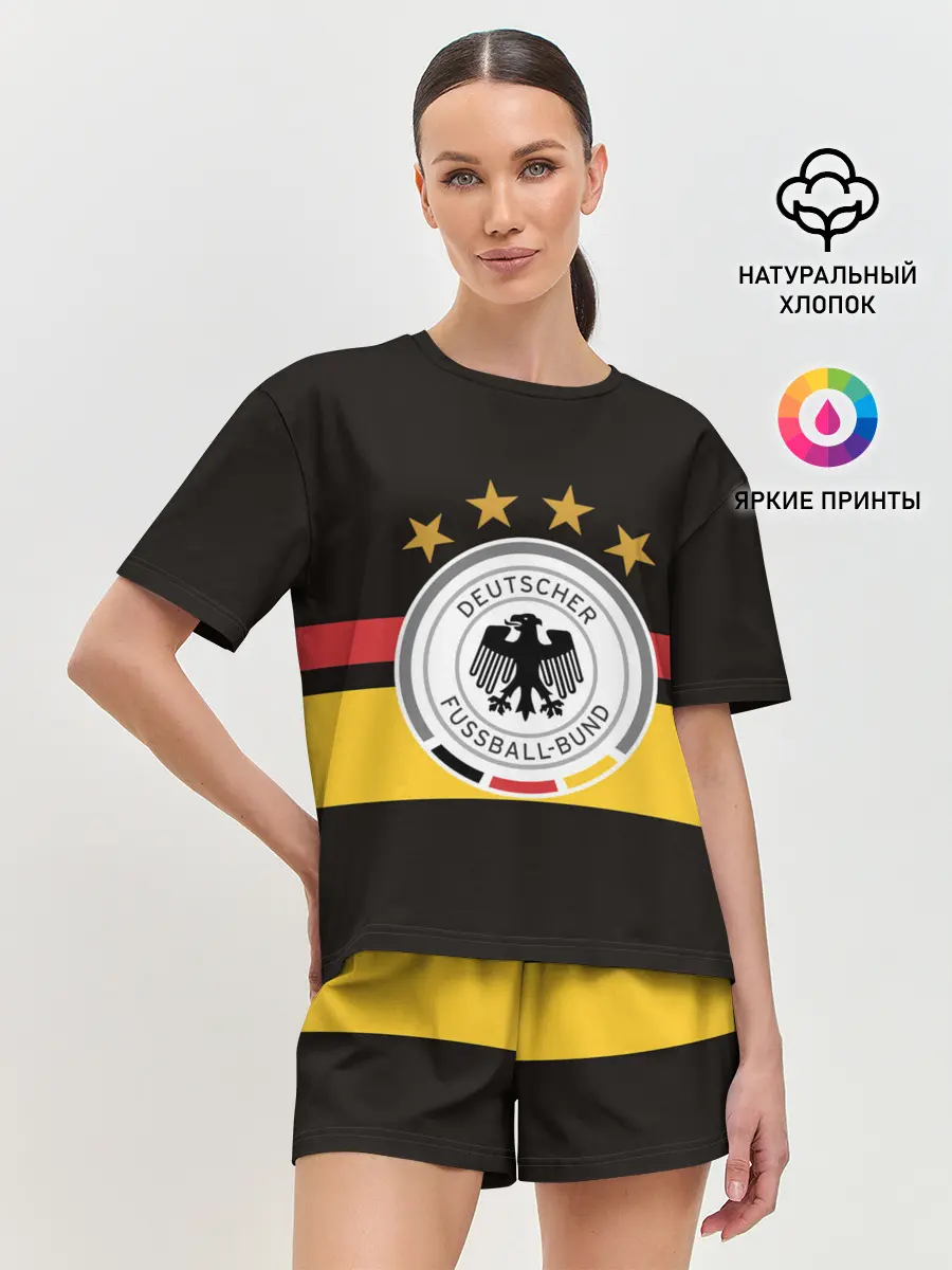 Женская пижама с шортами / СБОРНАЯ ГЕРМАНИИ