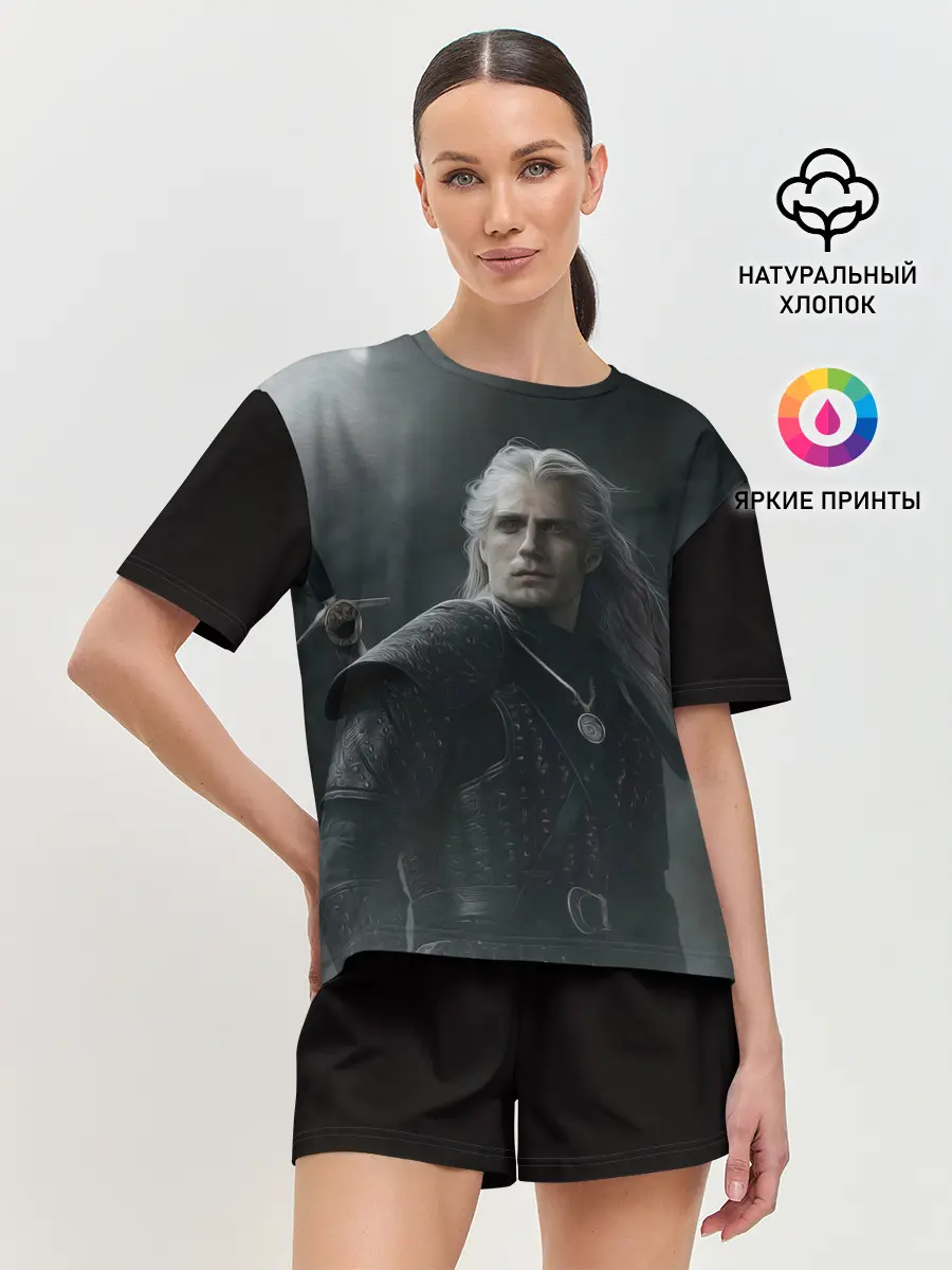 Женская пижама с шортами / Ведьмак 2