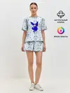 Женская пижама с шортами / PLAYBOY - NEW YEAR