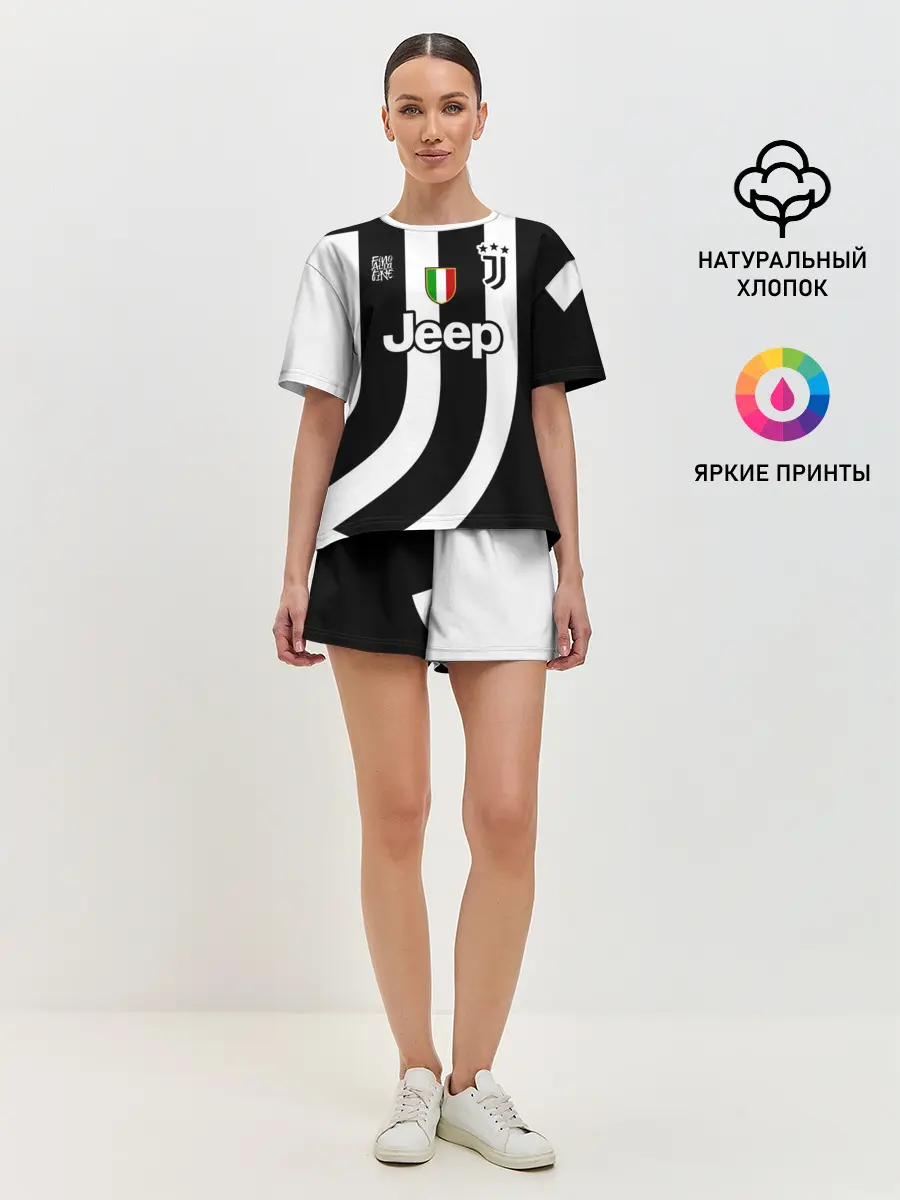 Женская пижама с шортами / JUVENTUS