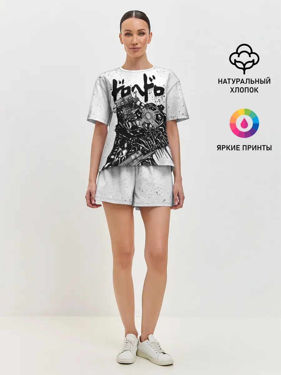Женская пижама с шортами / Профиль Каймана