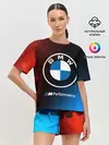 Женская пижама с шортами / BMW - Снежный