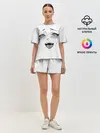 Женская пижама с шортами / Ахегао личико
