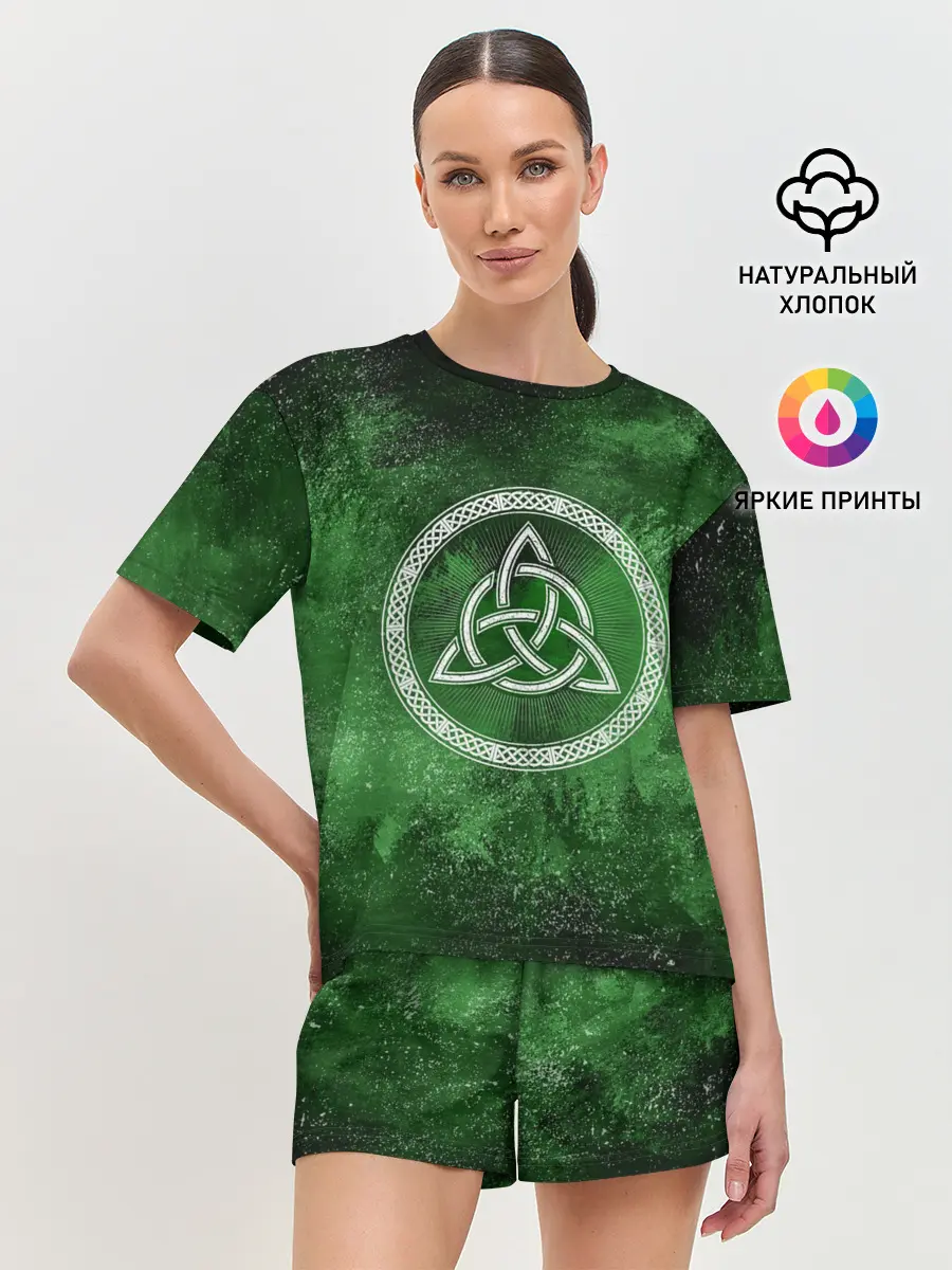 Женская пижама с шортами / Тринити